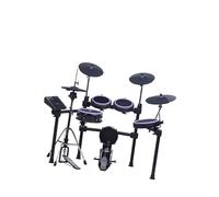 Batería Electrónica Actuación Escenario Adulto Tocando Batería Naranja Púrpura baterias electronicas profesionales(Orange 2)