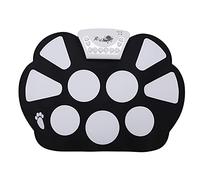 Batería Electrónica, Batería Enrollable Plegable Pure Sound Portable Real Sense 9 Almohadillas Para Jugadores