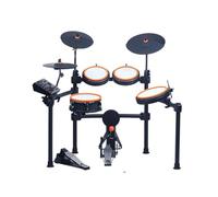 Batería Electrónica De Malla Para Uso Doméstico, Batería De Práctica Para Actuaciones De Adultos baterias electronicas profesionales(Orange)