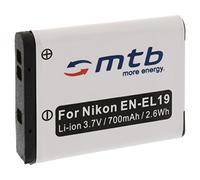Batería EN-EL19 Compatible con Nikon S7000, S6800, S5200, S3600, S4400, S2500, S100, S32 / A300, A100, W100… - Ver descripción