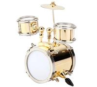 Batería en Miniatura, Modelo de Instrumento Musical en Miniatura, Réplica de Batería, Ornamento, Regalo de Baterista para Músicos Bateristas