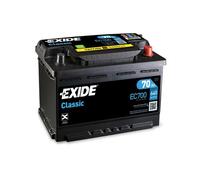 Bateria Exide Classic EC700 12V 70AH 640EN 278 X 175 X 190
