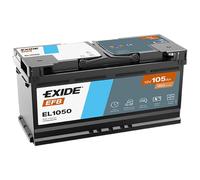 Batería Exide EL1050 Efb. Tecnología EFB. 12V - 105Ah/950A (EN) Caja L6 (392x...