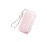 Batería externa 20 000 mAh 22,5 W con pantalla y cable EnerFill FC21 Qpow 3 Ultra - rosa