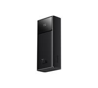 Batería externa 30 000 mAh 22,5 W con cable USB-A - USB-C 3 A de 30 cm - negra