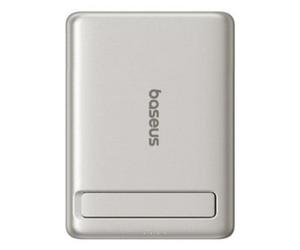 Batería Externa Baseus 5000 mAh Cargador Inalámbrico 5 W Titanio