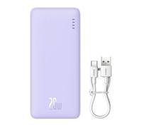 Batería Externa Baseus Airpow PPAP20K 20000 mAh Power Delivery 20W Violeta