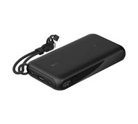 Batería externa Belkin BPB028HQBK 20000 mAh 3 salidas USB carga rápida negra