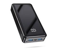 Batería Externa Carga Rapida 24000mAh Power Bank USB C con PD 22.5W 3 Salida y 2 Entrada Cargador Movil Portatil de Gran Capacidad Compatible con Linterna para iPhone Samsung iPad Tablet etc