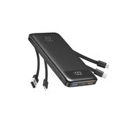 Batería Externa Charmast W2065 20.000 mAh con 4 Cables Integrados