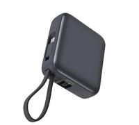 Batería externa de 10.000 mah con doble cable integrado (22,5 w)