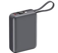 Batería externa de 20.000 mah con cable integrado (45 w)