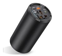 Batería externa de 27000 mAh, batería externa cilíndrica de 98 wh, con enchufe de 100 W CA, cargador portátil con conector USB, cargador de viaje universal para ordenador portátil, MacBook Pro, GoPro,