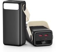 Batería externa de 60000 mAh, carga rápida de 22,5 W, PD20 W, paquete de batería de gran capacidad, cargador portátil para iPhone/Android y es un imprescindible para viajes al aire libre y camping