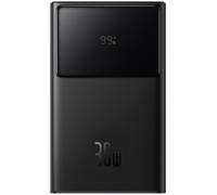 Batería externa de carga rápida Star-Lord con pantalla digital 10 000 mAh 30 W (negra) - BASEUS