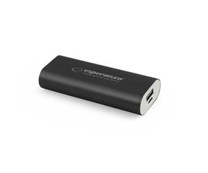 Batería externa Esperanza EMP105K 4400 mAh Negro
