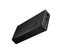 Green Cell Bateria Externa GC PowerPlay20 20000mAh | 4-Puerto Power Bank con 2X USB-C 18W Power Delivery y 2X USB Quick Charge 3.0 Carga Rápida para iPhone, iPad, Samsung, Switch, Smartphone, Tablet