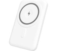 Batería Externa Inalámbrica Yenkee YPB 501 WH 5000 mAh MagSafe 15 W USB-C Blanco
