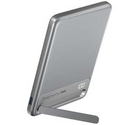 Batería externa INIU MagPro Qi2 5000mAh ultradelgada carga rápida 20W magnética blanco/plata