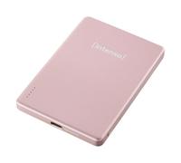 Batería externa Intenso MW5000 magnética 5000 mAh cargador inalámbrico MagSafe Rosa