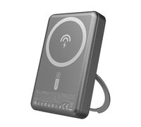 Batería externa K28 de 10000 mAh con MagSafe, carcasa metálica y soporte PD de 22,5 W - Gris