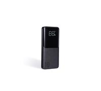 Batería externa LED SiGN Super Charge de 10.000 mAh y 22,5 W - Negra