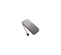Batería externa - Lenovo - Go USB-C - 20000 mAh - Gris tormenta - Ion de litio