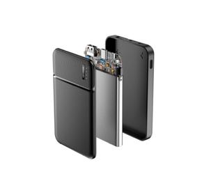 Batería externa MaXlife OEM001526 5000 mAh negra carga rápida compacta