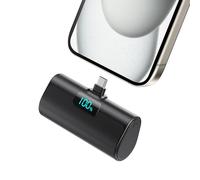 Batería Externa para iPhone Serie 15/16, 5200mAh USB C Power Bank Carga Rápida, Ultra-Ligera Batería Portátil con Pantalla LCD Mini Cargador Portátil para iPhone 16/15/15 Plus/15 Pro MAX Samsung etc.