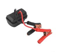 Batería externa portátil de 12 V con clips de batería para coche, camión y vehículo y carga de dispositivos USB