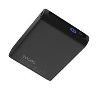 Batería externa Rolling Square 20000 mAh negra