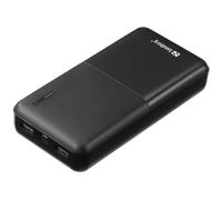 Batería Externa Sandberg Saver Powerbank 20000 mAh USB-C y USB-A Negro