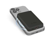 Batería externa SBS 5000 mAh Cargador Inalámbrico MagSafe Negro