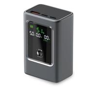 Batería externa SBS TTBB10000LCDPD35 10000 mAh carga rápida LCD gris