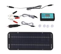 Batería externa Solar Cargador Solar Salidas Power Bank Carga Rápida Cargador De Batería Del Coche Del Panel Solar, Cargador Solar para Batería Del Coche