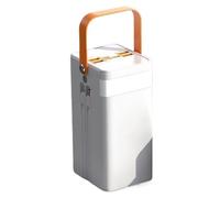 Batería externa solar portátil con linterna, cargador de respaldo de alta capacidad para viajes, centro de carga de dispositivos, accesorio de emergencia al aire libre para senderismo, camping, 1