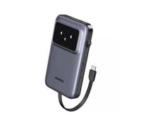 Batería externa Ugreen PB511 Uno 10000mAh 30W con cable USB-C negro