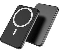 Batería externa ultrafina, 5000 mAh, cargador portátil inalámbrico, 20 W PD, carga rápida, USB Type-C, mini batería para iPhone 16/15/14/13/12 Pro/Pro Max, viaje