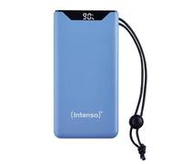 Intenso Powerbank F20000 - Batería Externa con PD (20 W) y QC (18 W), Conector USB-C y USB-A, 20000 mAh, Color Azul