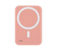 Bateria Externa Universal MAGNÉTICA Power Bank Qi 5000 mAh Cool Rosa