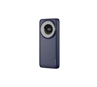 Batería externa USAMS de 10000 mAh y 20 W con suministro de energía QC3.0, color azul magnético.