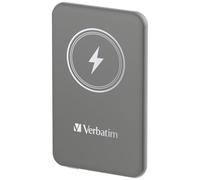 Batería externa - VERBATIM - Charge 'n' Go Magnética Inalámbrica 5000 - Inducción - Gris - Smartphones y tabletas