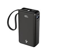 Batería Externa VulTech VPB-LP10 10000 mAh PD 35 W, Type-C, Pantalla LCD con Porcentaje de Carga, Samsung Xiaomi, OPPO, Huawei, iPhone 16 15 14 13 12