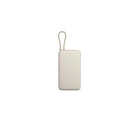 Batería Externa Xiaomi 33W 20000mAh (Cable Integrado) Beige