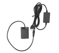 Batería ficticia EN EL25 EP 5G con acoplador de CC y adaptador de corriente tipo C, compatible con la cámara digital Nikon Z50 ZFC Z30.