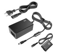 Batería ficticia NP-FW50 y Adaptador de Corriente CA/CC AC-PW20, Compatible con Sony Alpha ZV-E10 ZVE10 A6000 A6400 A6500 A5000 A7 A7II A7S A7SII A7R A7RII, SLT-A35 A37 A55D, SC-RX10 II IV, NEX-6.