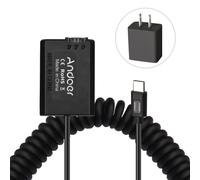Batería ficticia para Sony NP-FW50 (A6500, A7S, A7, A6300, A6000, A7M2, A7000) - 20W PD, compatible con USB tipo C