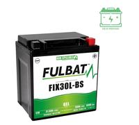 Batería fix30l-bs fulbat 12v30ah lg165 l125 h175 (gel - sin mantenimiento) - ac