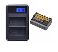 Batería for cámara, Compatible con Nikon, Z5, Z6, Z6 II, Z6 III, Z7, Z7II D7000 D7100 D7200, D850 D750 D7500 D810 D500 D800(Set1)