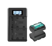 Batería for cámara de 2400 mAh, Compatible con Alpha, FX30, A9 II, A7R III, A7R IV/V, A7S III, A6600 y FX3.(Set2)